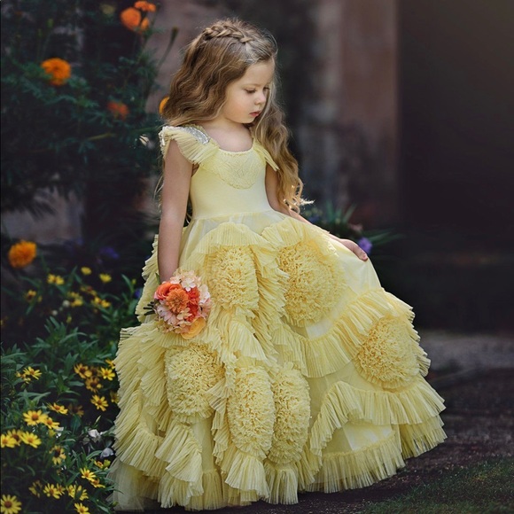 NWT Dollcake Fairytale Frock In Yellow Dress